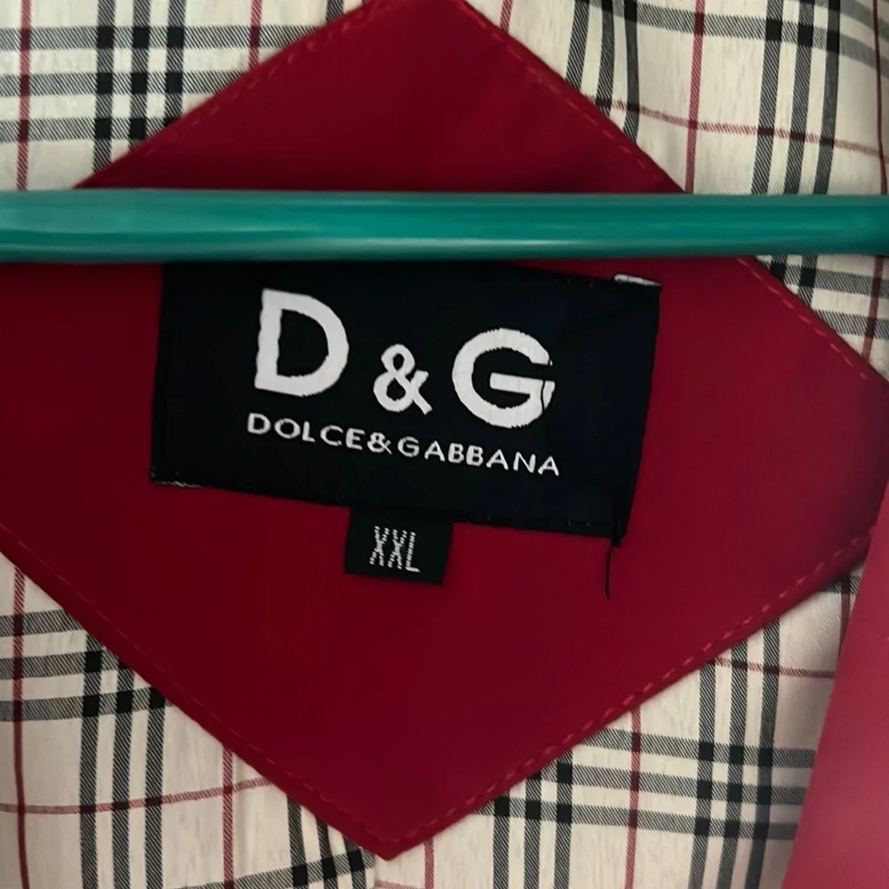 1 hour sale. Dolce & Gabbana, red jacket (lined, light to medium warmth) - Picture 3 of 9